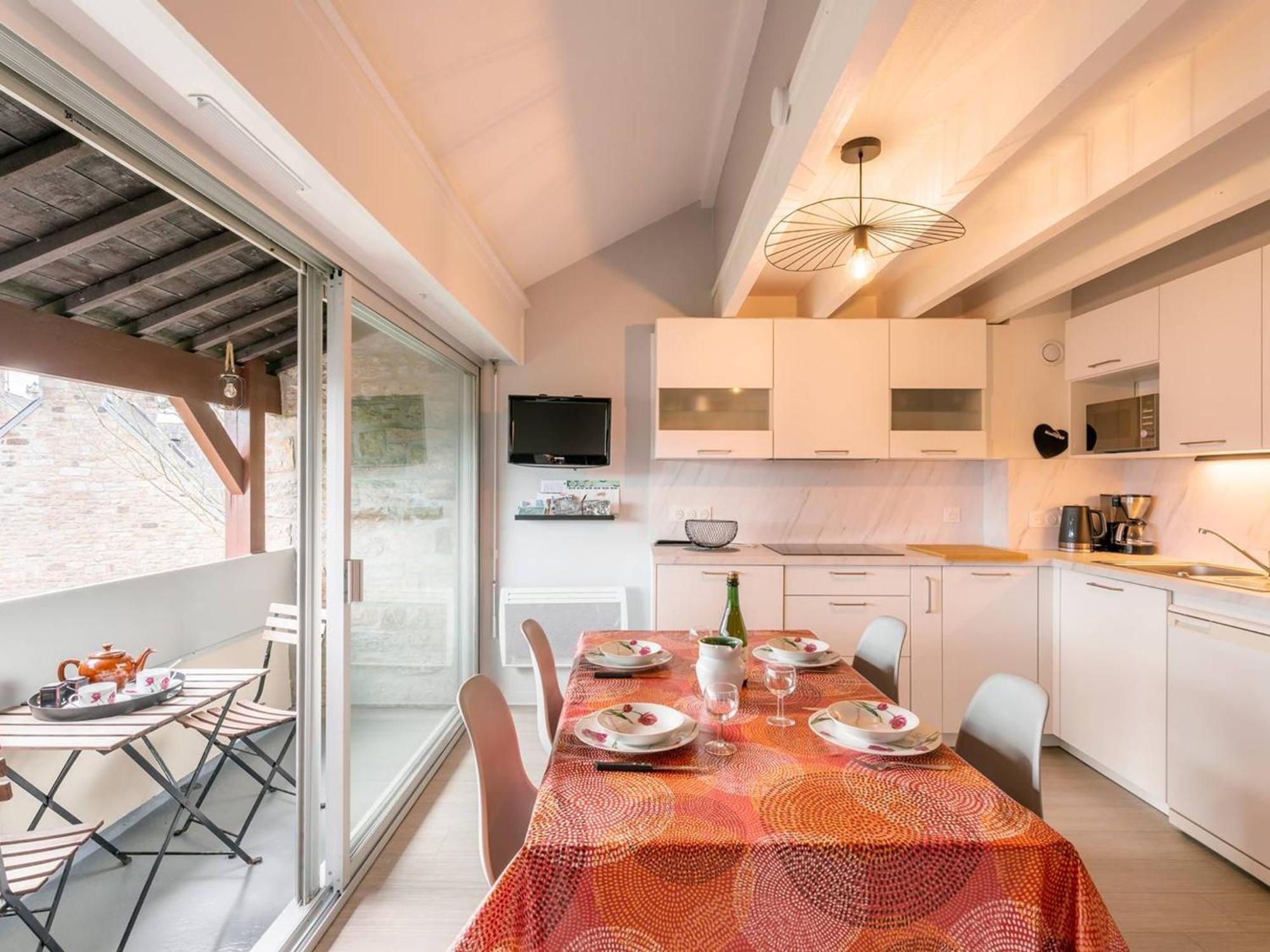 Apartment Duplex 3 Pieces A Carnac, Proche Plage, Parking Inclus, Pour 5 Personnes - Fr-1-477-257
